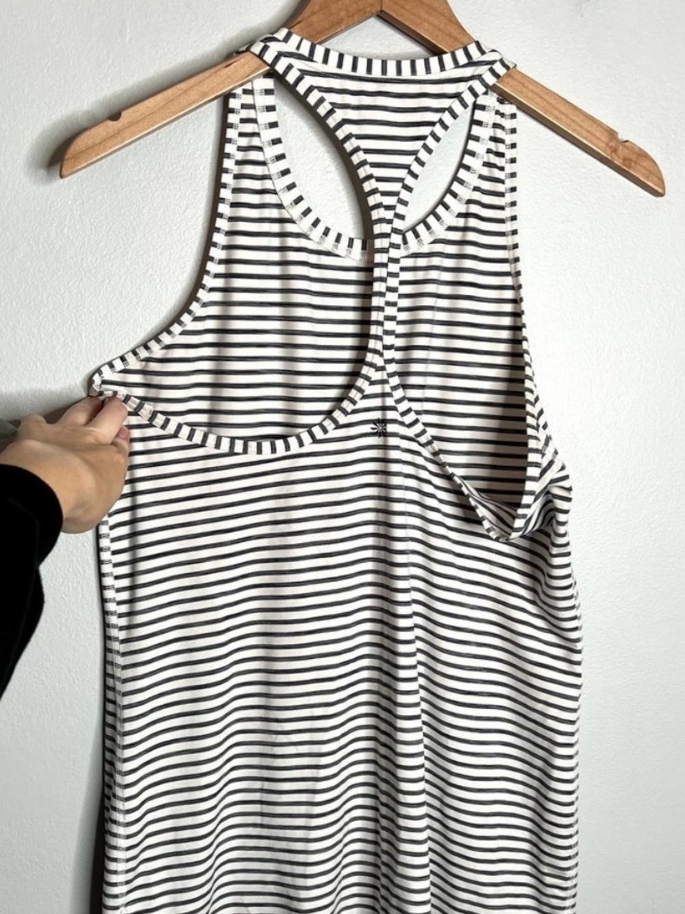 Athleta Racerback Striped Tank - Picture 4 of 5